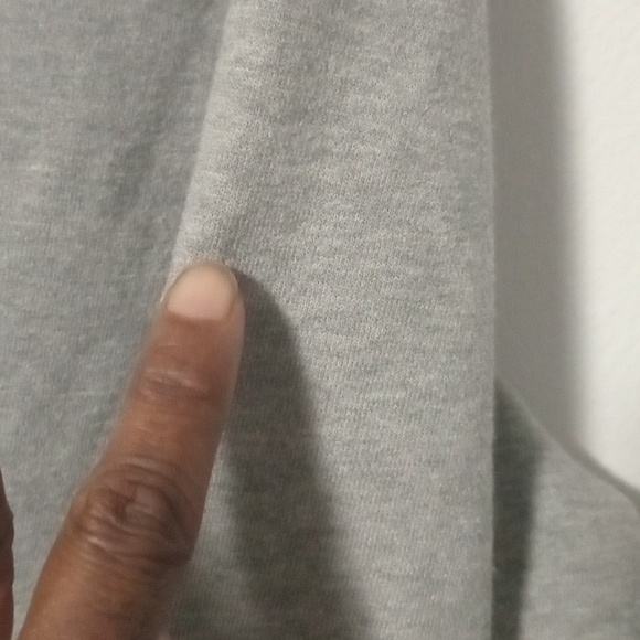 Mens Tommy Hilfiger Crewneck Sweater Grey L - Picture 3 of 5
